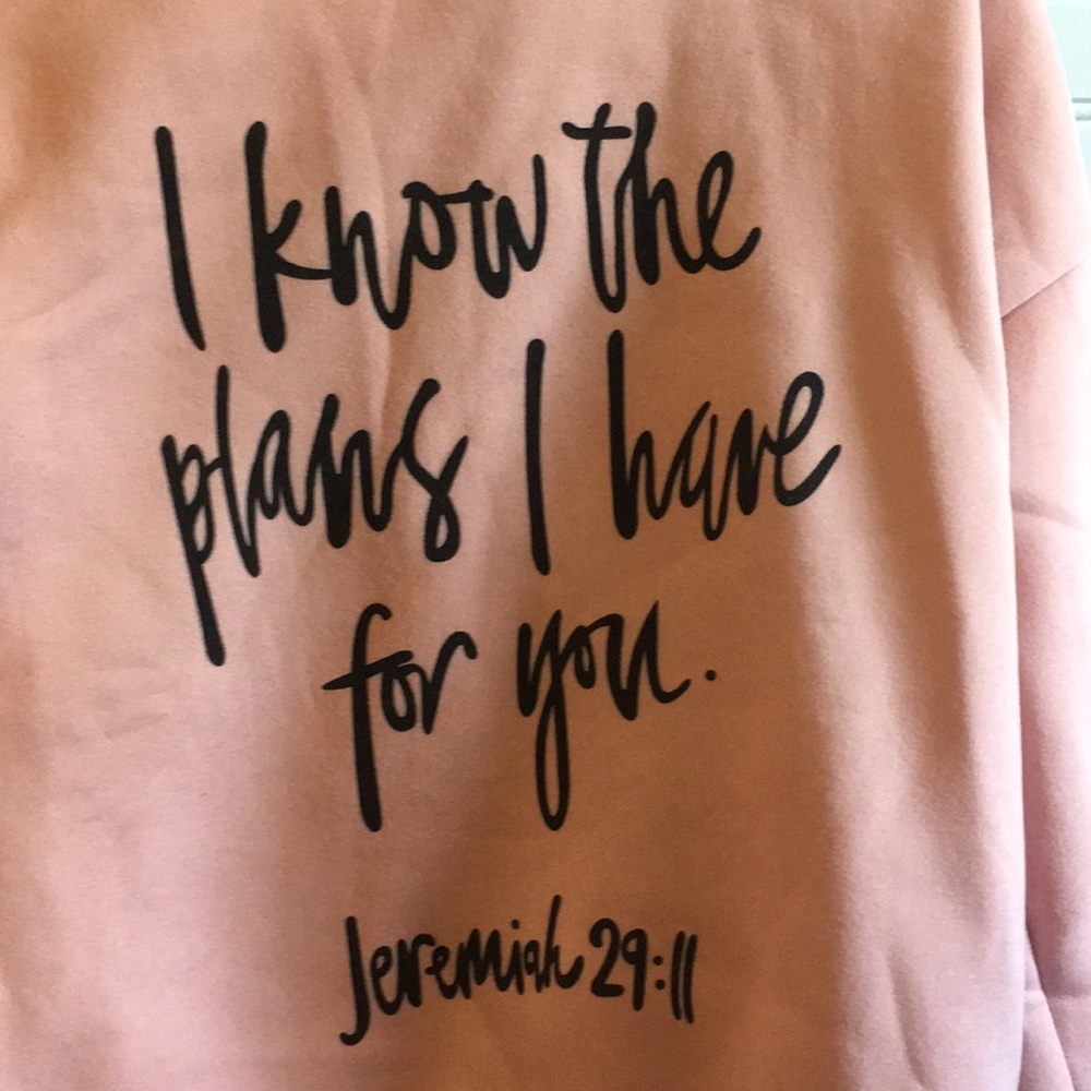 Inspirational sweatshirt
